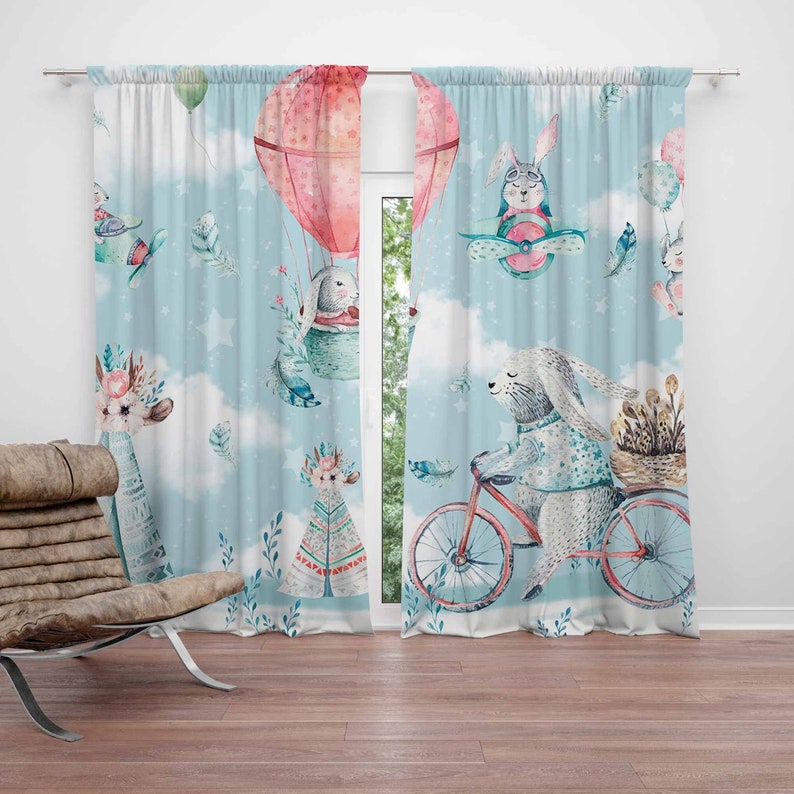 Baby Nursery Youtube - Little Bunny Nursery Curtain Kids Bedroom
