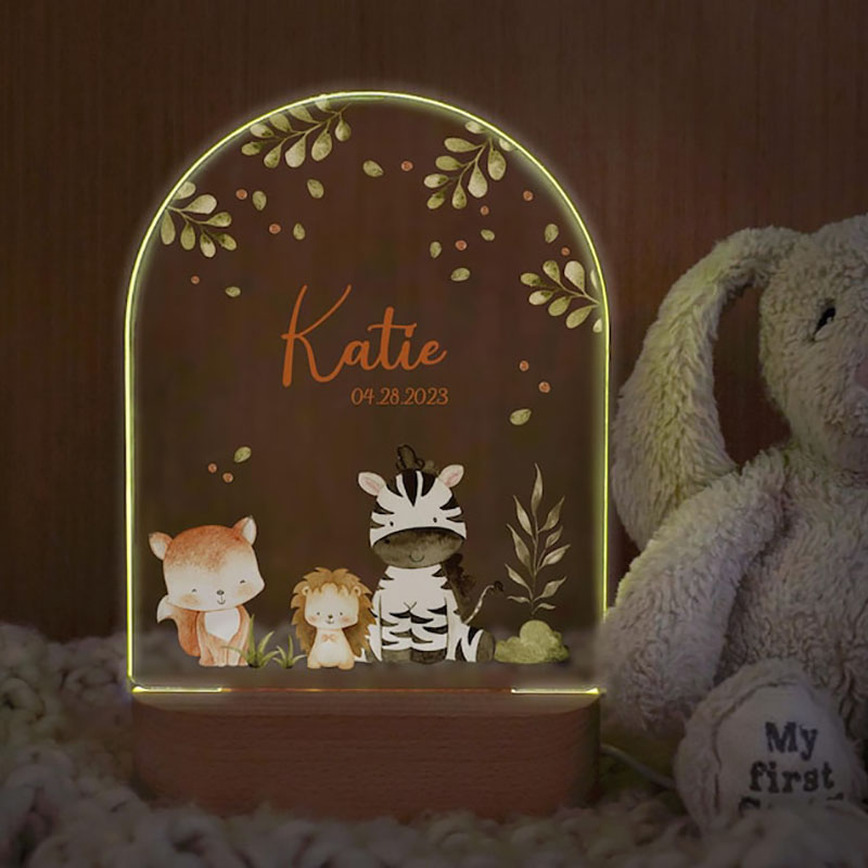 Custom Name Baby Night Light P - Baby Nursery Decor Ideas recension och pris