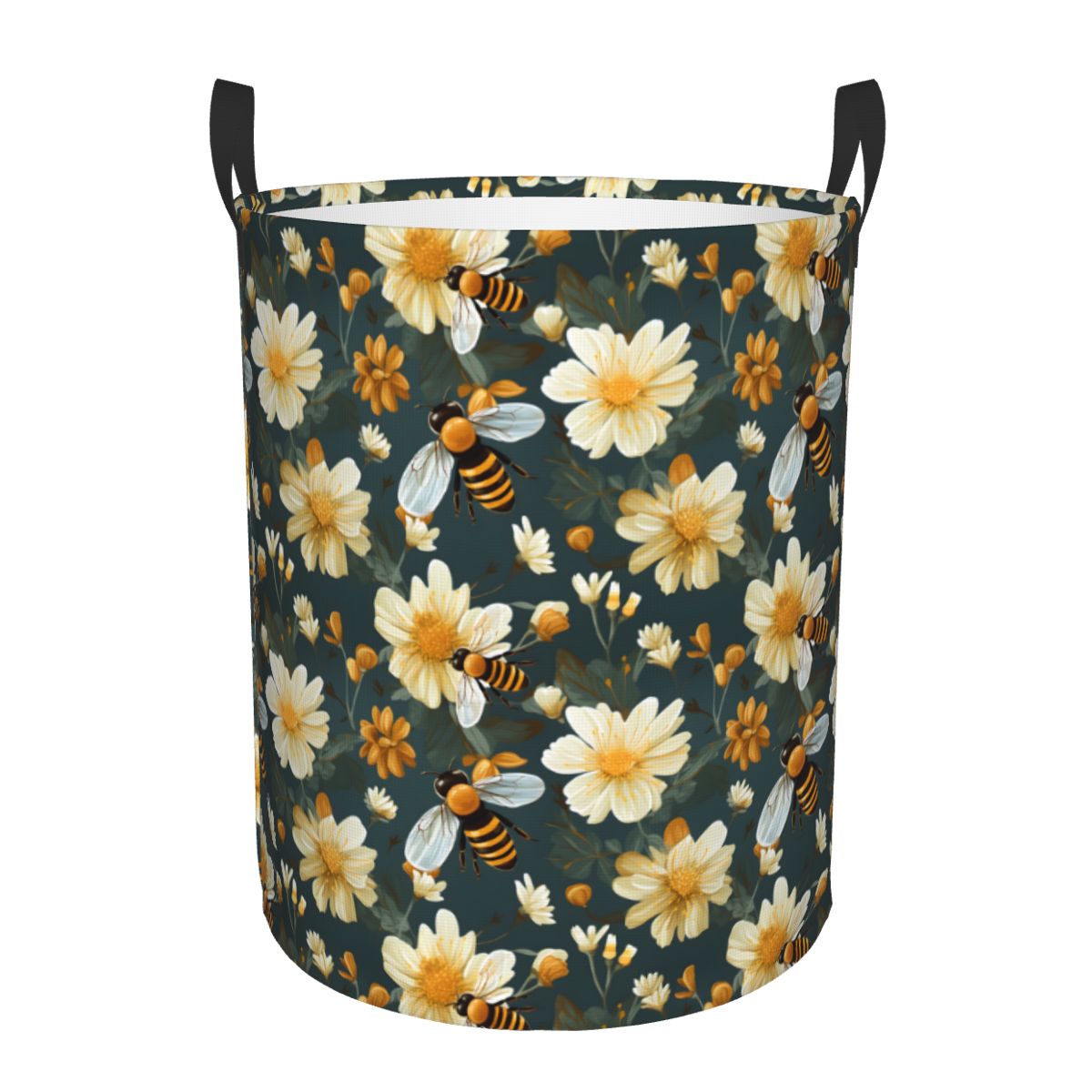 Honeycomb And Bee Pattern Laun - Baby Nursery Laundry Hamper recension och pris