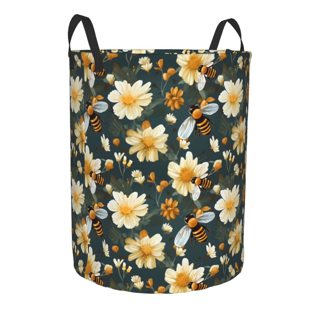Honeycomb And Bee Pattern Laun - Baby Nursery Laundry Hamper recension och pris