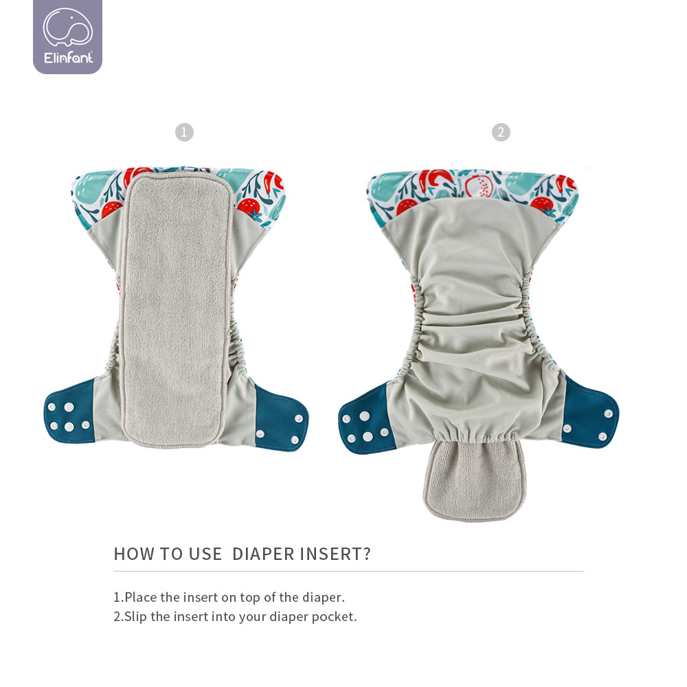 Elinfant Cloth Diaper Set Baby - Pampers Diaper Premium Care recension och pris