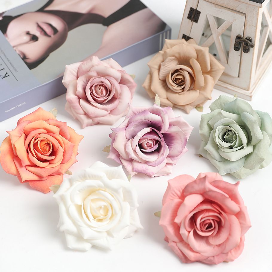 2/5Pcs Rose Artificial Silk Fa - Baby Nursery Decor Ideas recension och pris