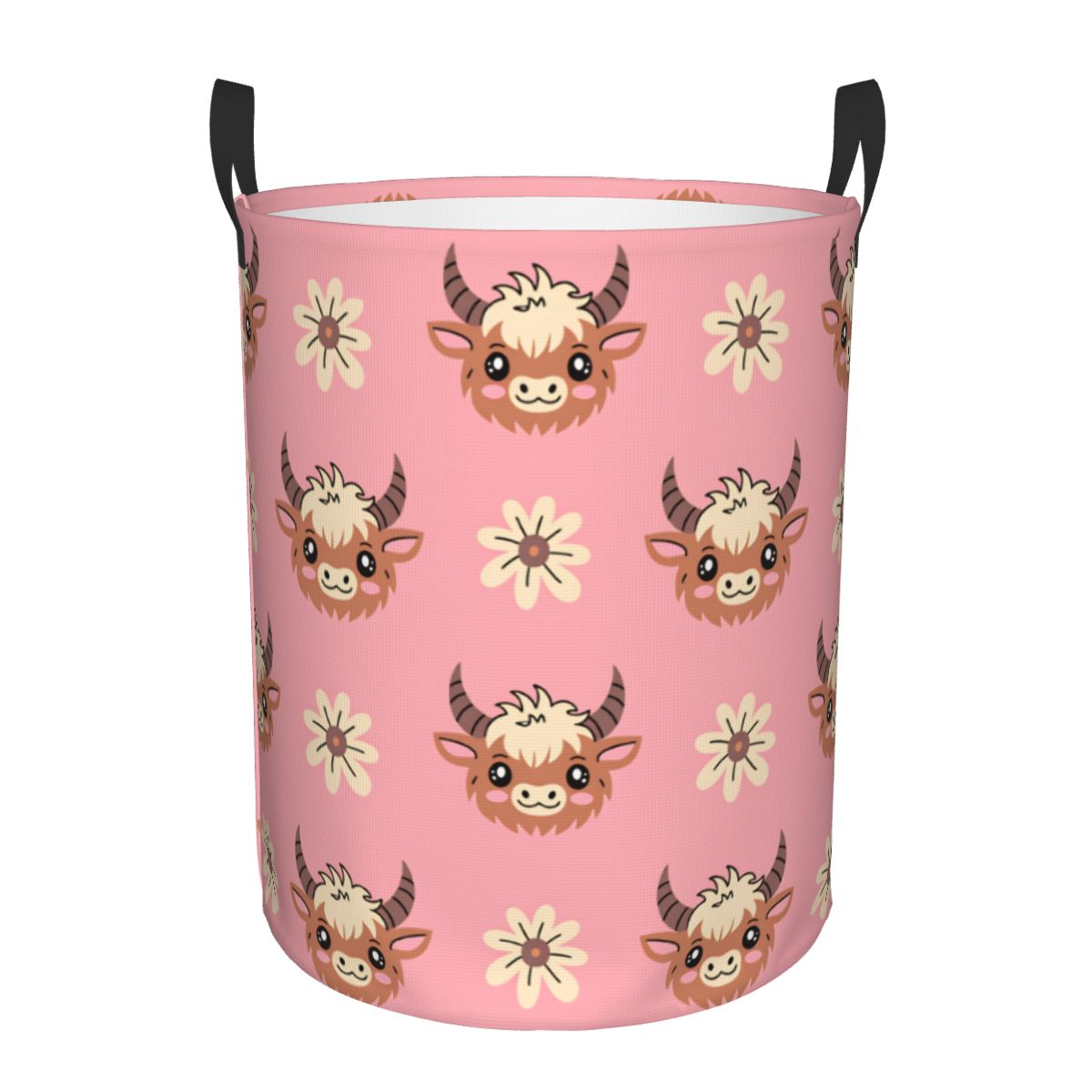Cute Baby Highland Cows Laundr - Baby Nursery Laundry Hamper recension och pris