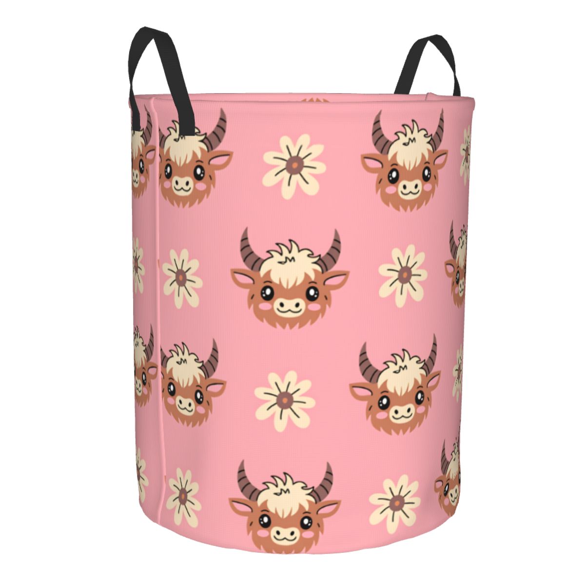 Cute Baby Highland Cows Laundr - Baby Nursery Laundry Hamper recension och pris