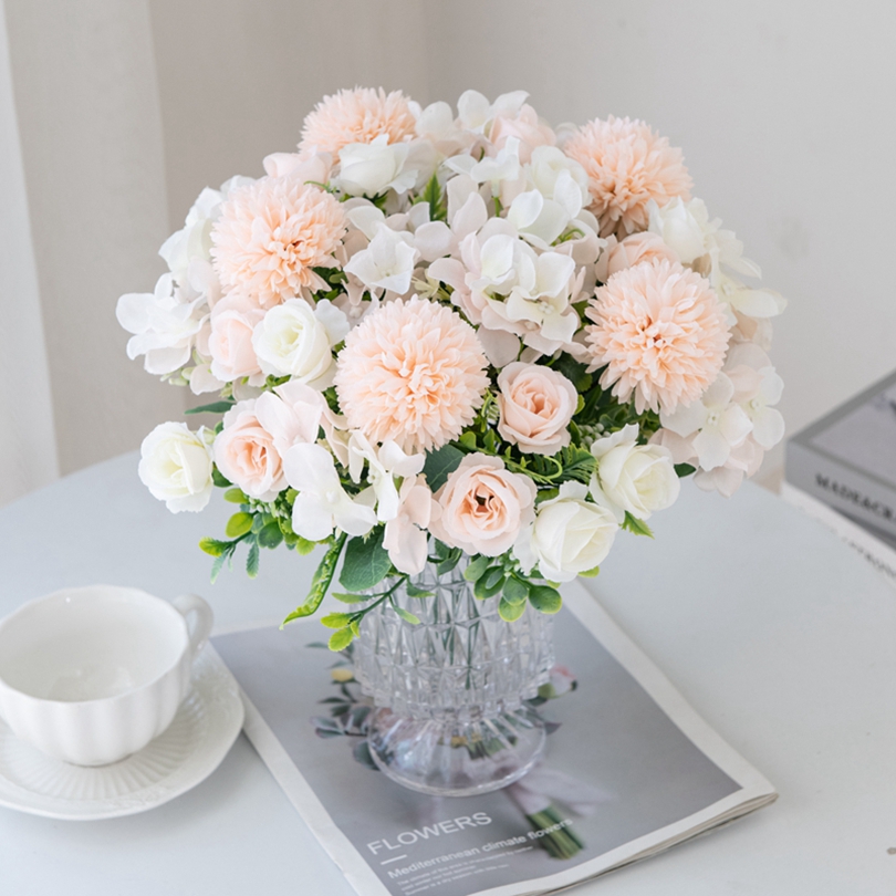 Artificial Silk Rose Flower Bo - Baby Nursery Decor Ideas recension och pris