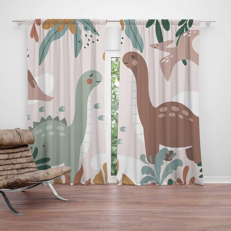 Dinosaur Nursery Curtains Dino - Baby Nursery Youtube recension och pris