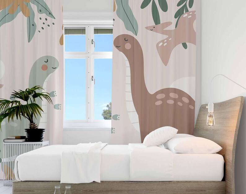Dinosaur Nursery Curtains Dino - Baby Nursery Youtube recension och pris