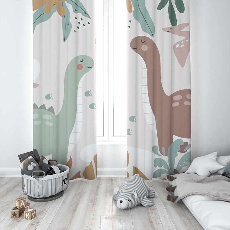 Dinosaur Nursery Curtains Dino - Baby Nursery Youtube recension och pris