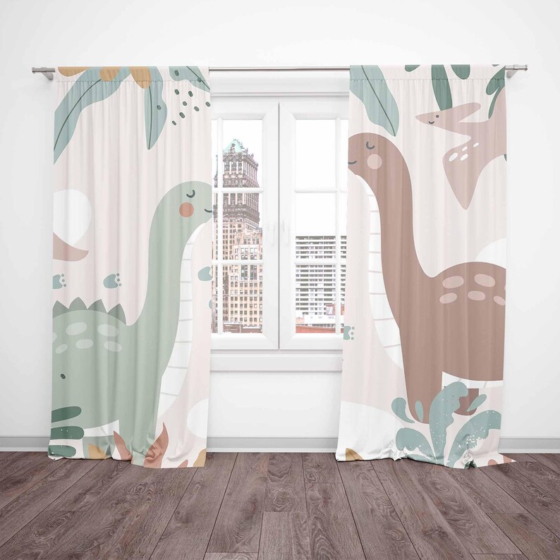 Dinosaur Nursery Curtains Dino - Baby Nursery Youtube recension och pris