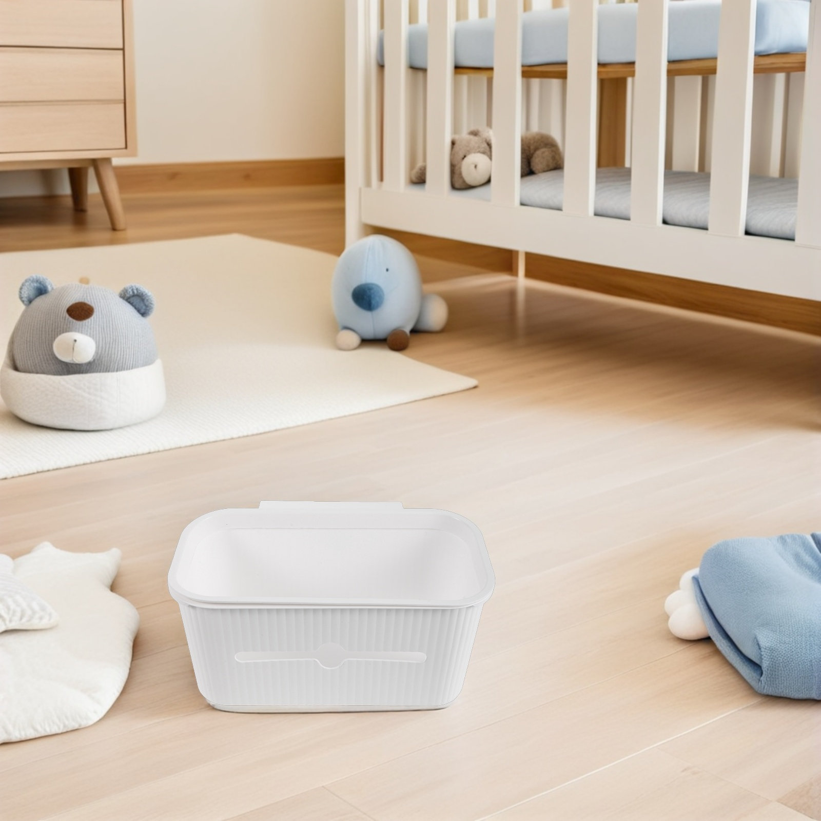 Bedside Diaper Storage Basket  - Baby Nursery Basket recension och pris