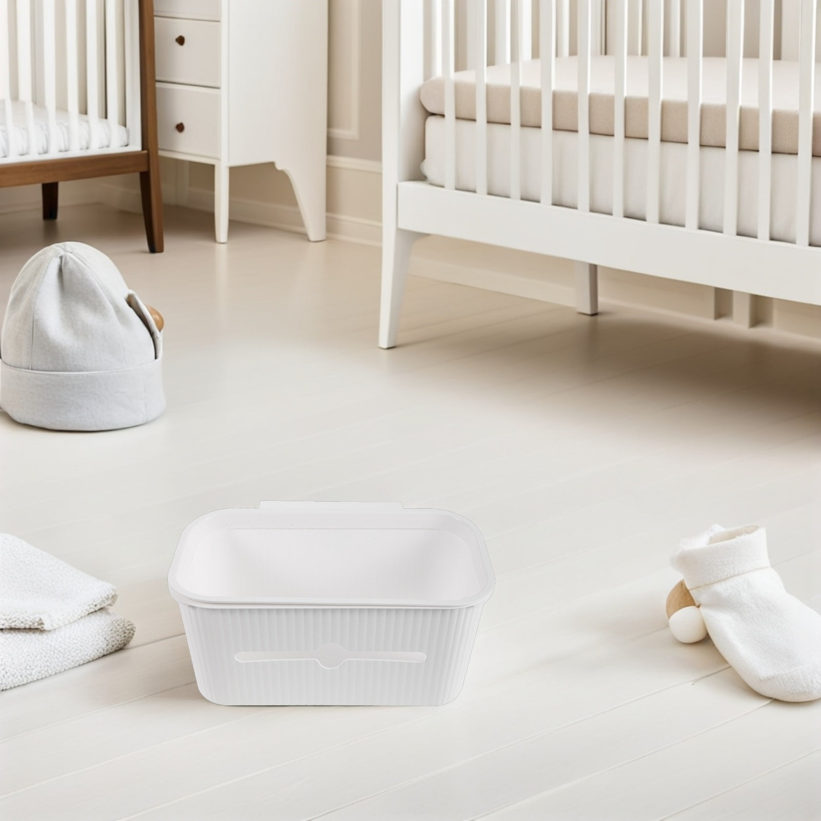 Bedside Diaper Storage Basket  - Baby Nursery Basket recension och pris