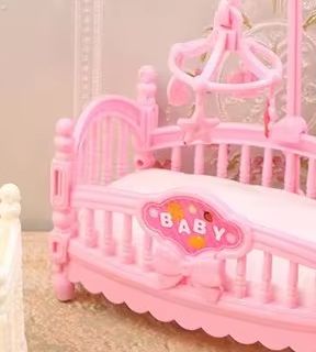 1:12 Dollhouse Miniature Mini  - Baby Nursery Furniture recension och pris