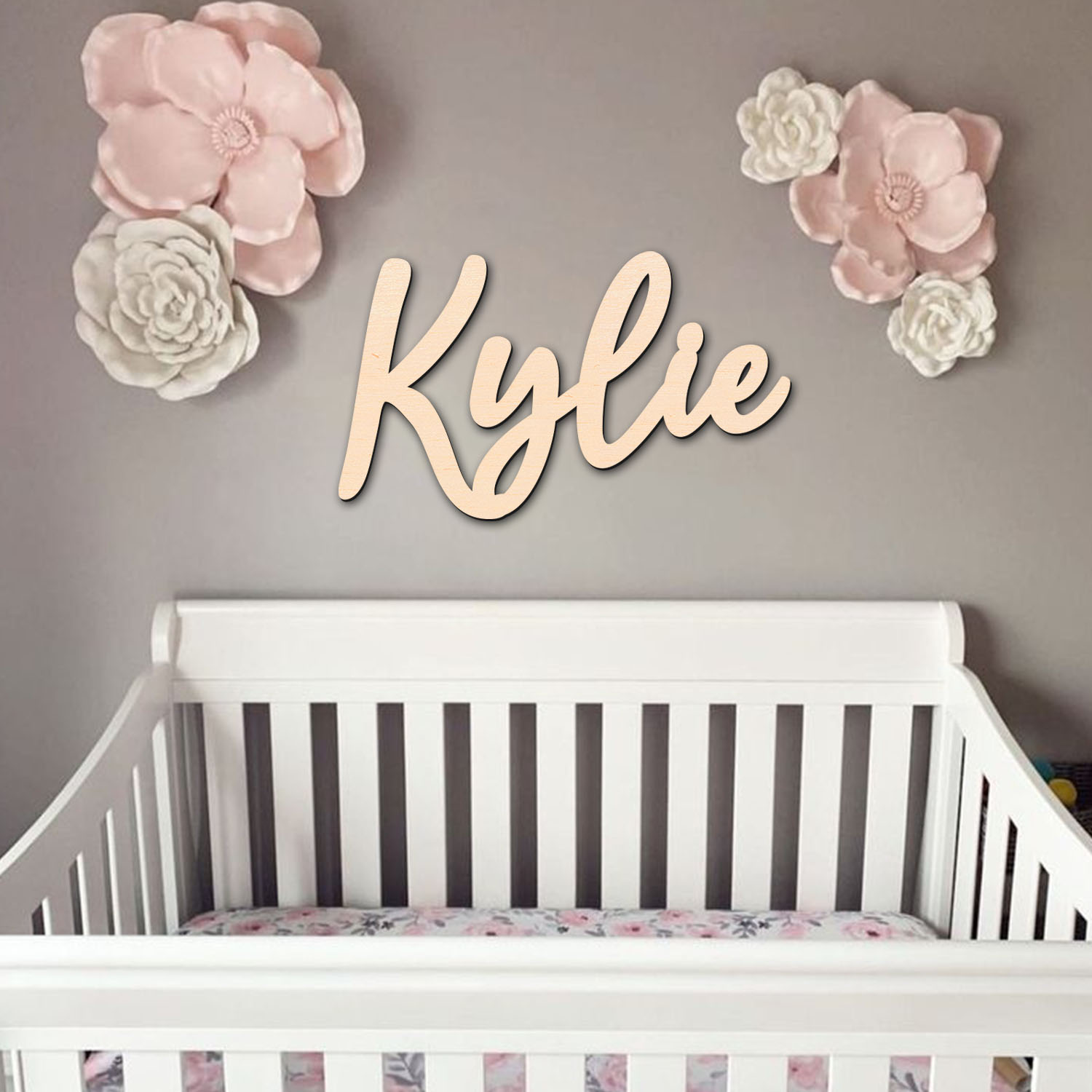 1pc Customized wooden wall dec - Baby Name Wall Art recension och pris