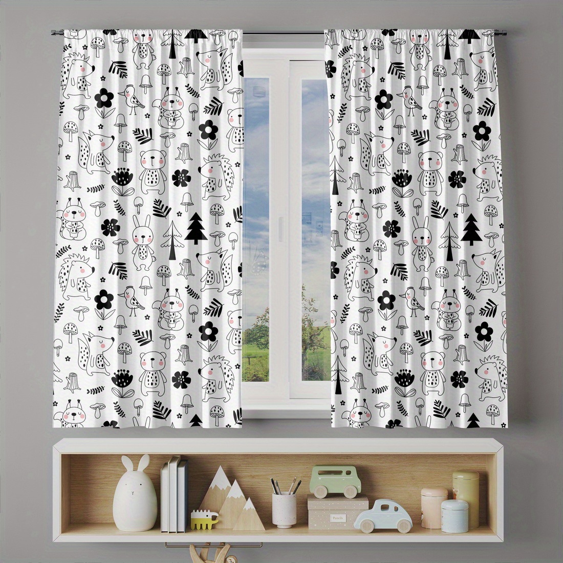 Cute Woodland Forest Nursery C - Baby Nursery Youtube recension och pris