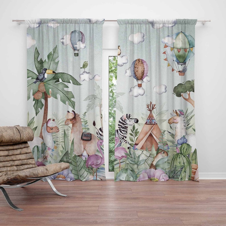 Safari Animals Party Nursery C - Baby Nursery Youtube recension och pris