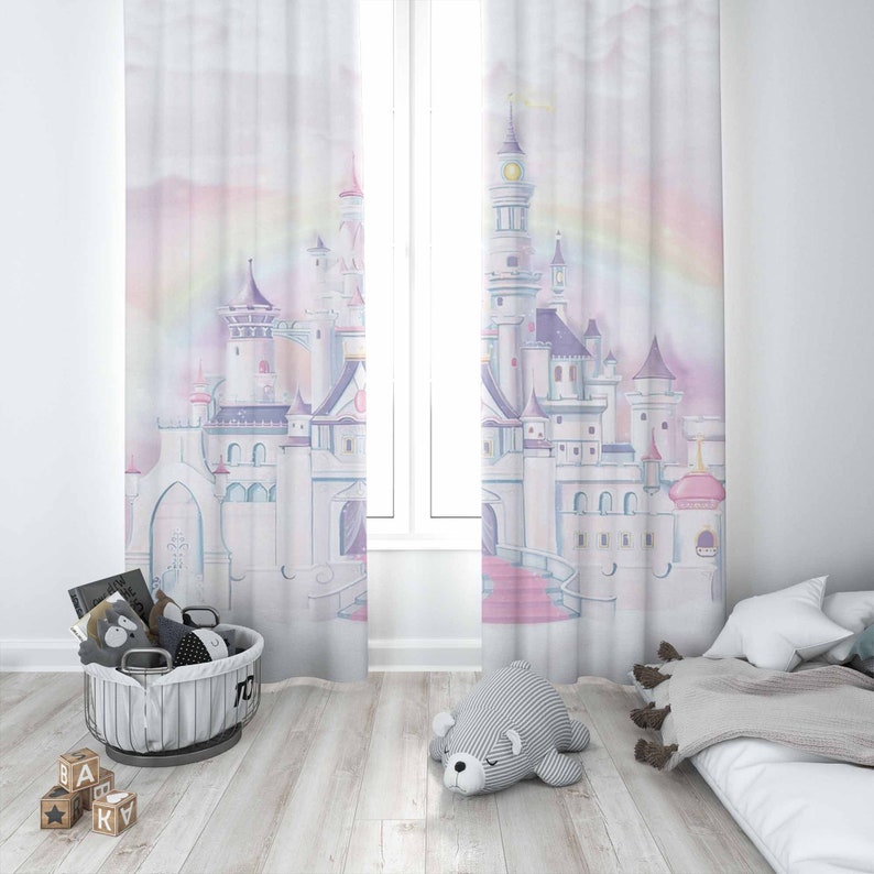Princess Castle Nursery Curtai - Baby Nursery Youtube recension och pris