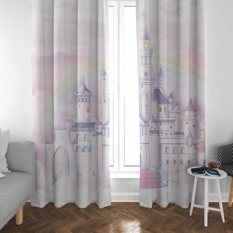 Princess Castle Nursery Curtai - Baby Nursery Youtube recension och pris