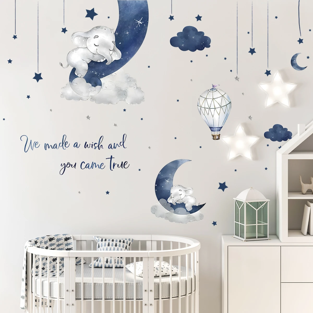 1Pc Cartoon Animal Elephant Wa - Baby Nursery Decor Ideas recension och pris