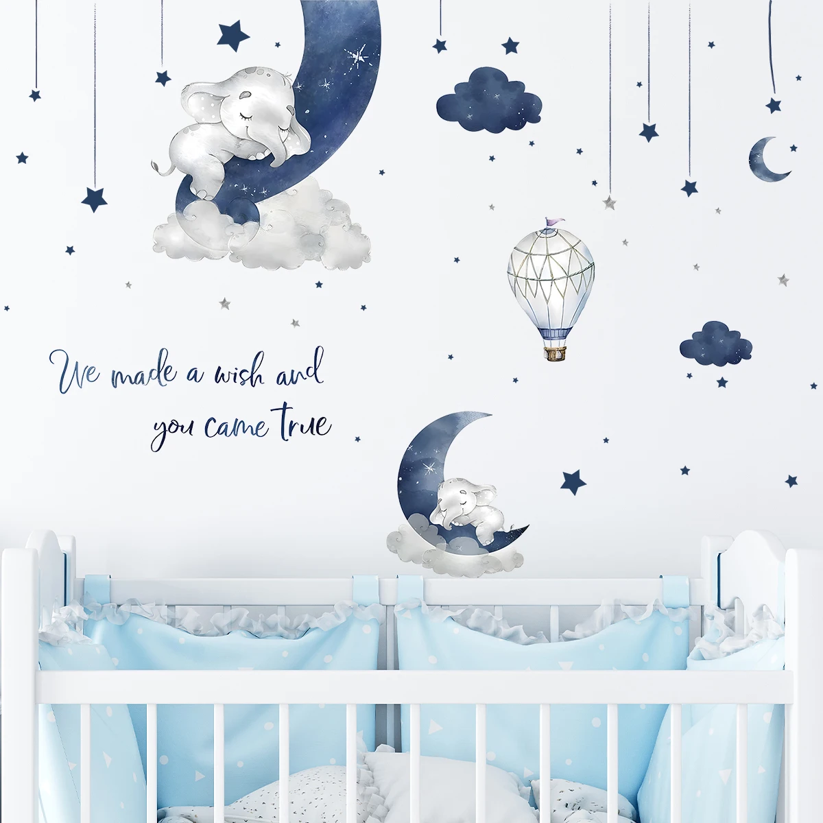 1Pc Cartoon Animal Elephant Wa - Baby Nursery Decor Ideas recension och pris
