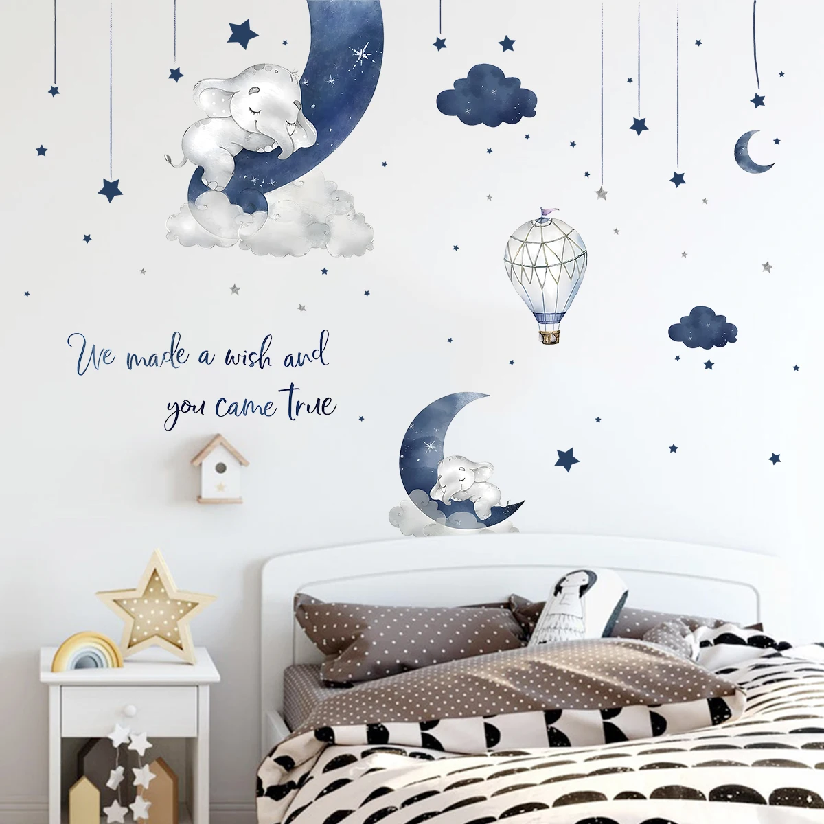 1Pc Cartoon Animal Elephant Wa - Baby Nursery Decor Ideas recension och pris