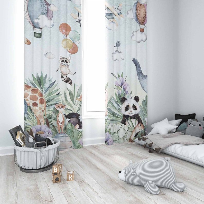Safari Animal Party Nursery Cu - Baby Nursery Youtube recension och pris