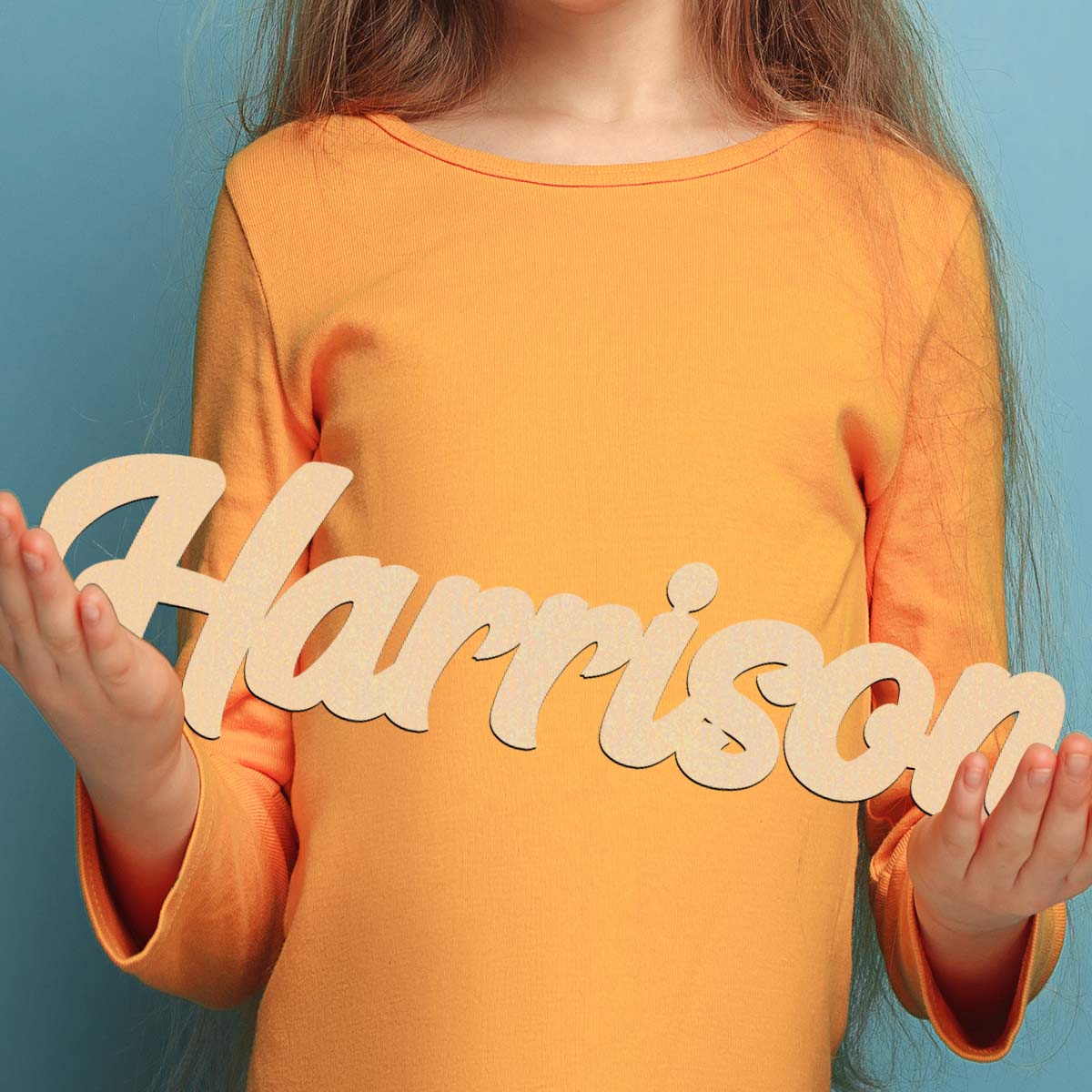 Customized solid wood name tag - Baby Name Wall Art recension och pris